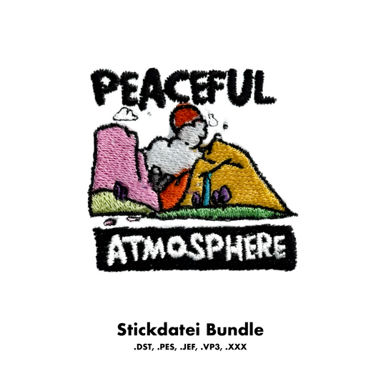 Stickdatei - peaceful atmosphere