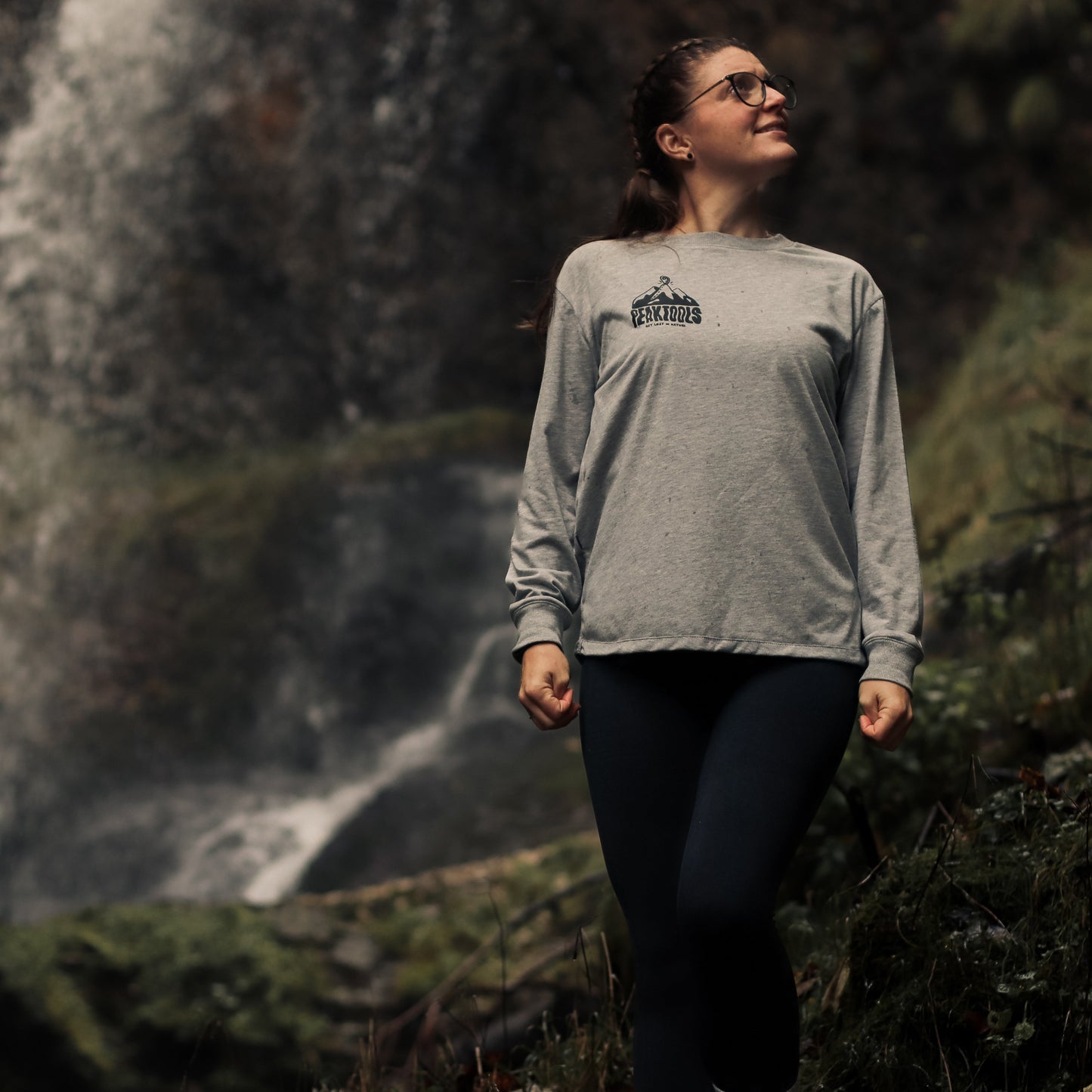 Bügelbild - peak tools (schwarz)